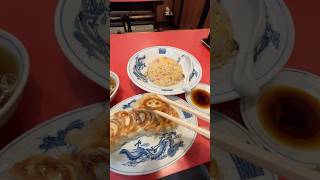 LOVE Japanese Gyoza & Chahan 🥟 #shorts #japanesefood #japan #japaneserestaurant