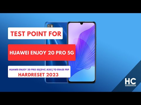 TEST POINT FOR HUAWEI ENJOY 20 PRO 5G|HUAWEI DVC-XXX|TO ERASE|REMOVE FRP|HARDRESET 2023 #testpoint