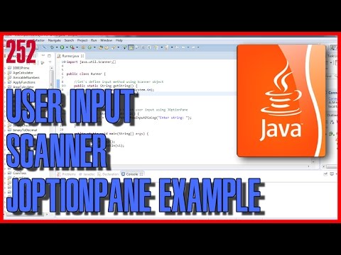 Java User Input Using Scanner