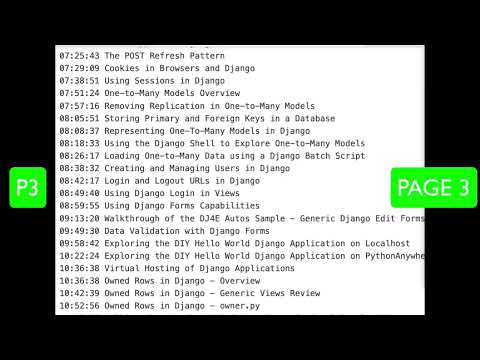 Index Of Django For Everybody BY Chuck Severance