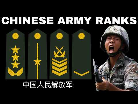 CHINESE ARMY RANKS|(PLAGF)