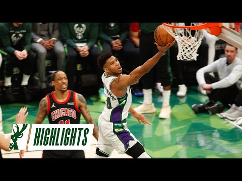 Highlights: Bucks 110 - Bulls 114 | 4.20.22