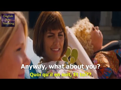 excellente façon d'apprendre l'anglais à partir de films