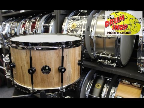 3:14 Drumsmith Spalted Maple Stave Snare 14x8 - The Drum Shop North Shore