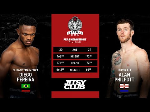 Eternal MMA 69 - Diego Pereira Vs Alan Philpott - MMA Fight Video