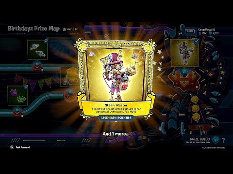 PLANTS VS ZOMBIES BATTLE FOR NEIGHBORVILLE BIRTHDAYZ PRIZE MAP FULL #108