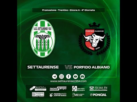4°G - ASD Settaurense 1934 vs PORFIDO ALBIANO