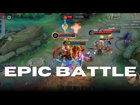Epic Team Fight in the Mid Lane!