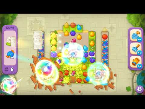 Gardenscapes Level 12741 (Super Hard) No Boosters SD