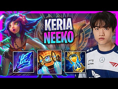 LEARN HOW TO PLAY NEEKO SUPPORT LIKE A PRO! | 🔥NEW BUFFS🔥T1 Keria Plays Neeko Support vs Blitzcrank!