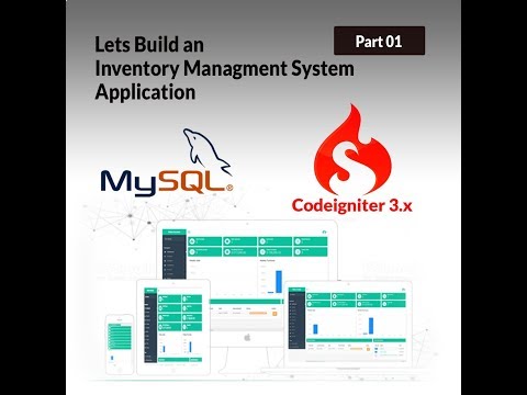 Part 3 - User Registration | Inventory Management System in Codeigniter