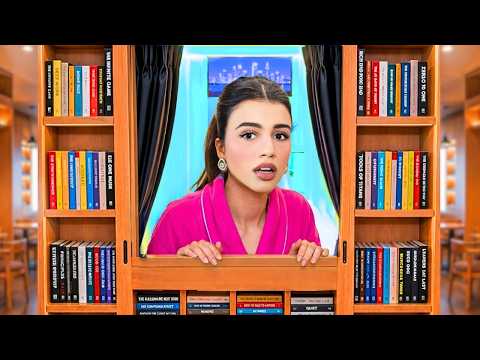 نمت في أغرب الفنادق في اليابان | غرفة داخل مكتبة ! 😳