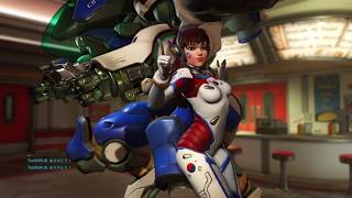 D.vaのバリアが足りないわ【overwatch実況】