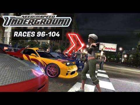 Underground Mode: Races 96–104 | Need for Speed: Underground - No Commentary Walkthrough #12