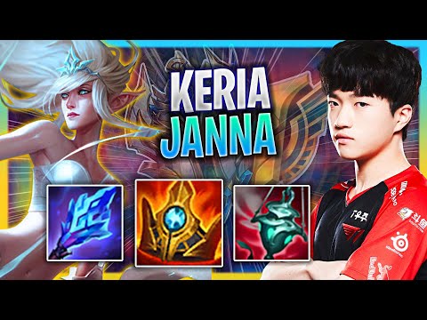 LEARN HOW TO PLAY JANNA SUPPORT LIKE A PRO! | T1 Keria Plays Janna Support vs Rakan!  Season 2023