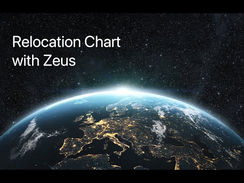 Locational Astrology Course. Tutorial 1b. Creating a Relocation Chart With Zeus Software