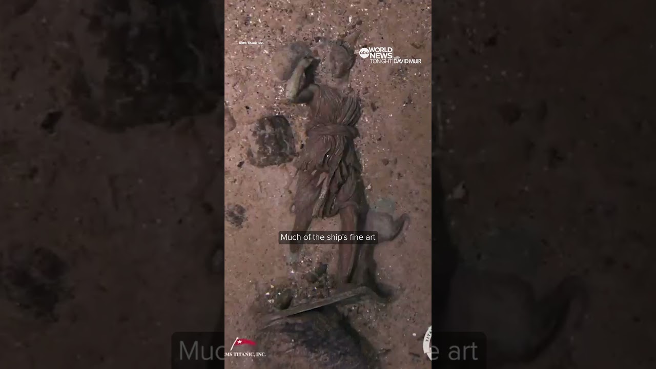 Underwater expedition reveals new Titanic images