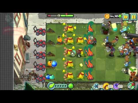 Plants Vs Zombies 2 Bowling Bulb Pinata Party 12/08/2015