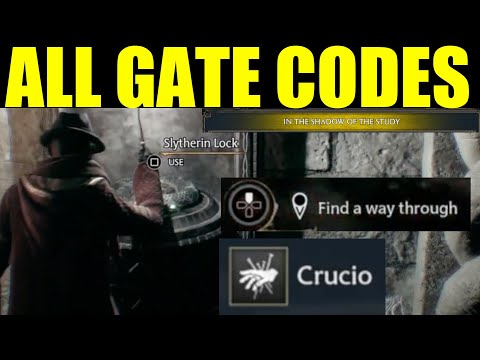 How to Complete "In the shadows of the study" Hogwarts Legacy (Find A Way Through) - Slytherin Lock