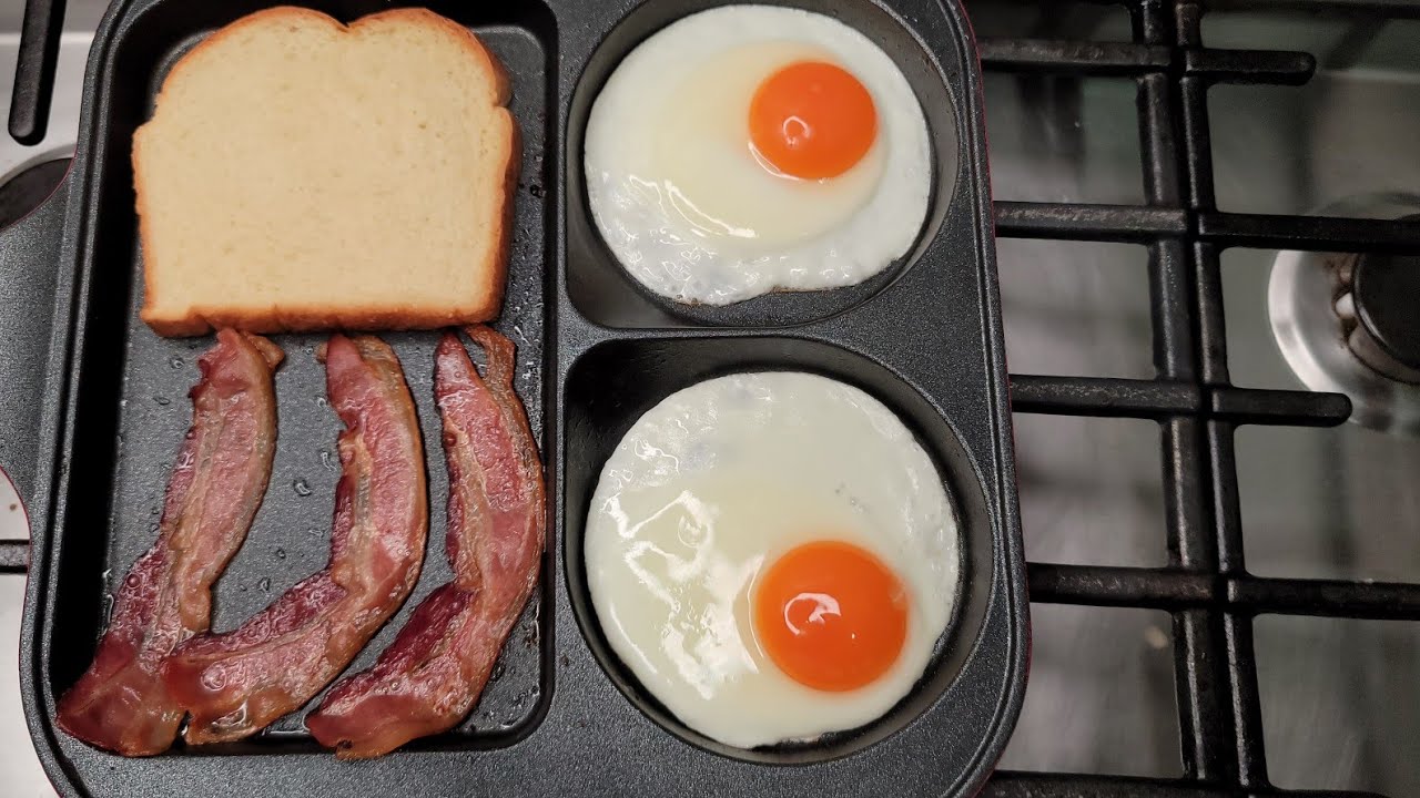 One Pan Eggs And Bacon