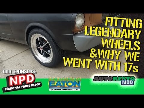 NPD Legendary Wheel Shelby Look Aluminum Why 17 inch Wheels Make Sense Now Episode 395 Autorestomod