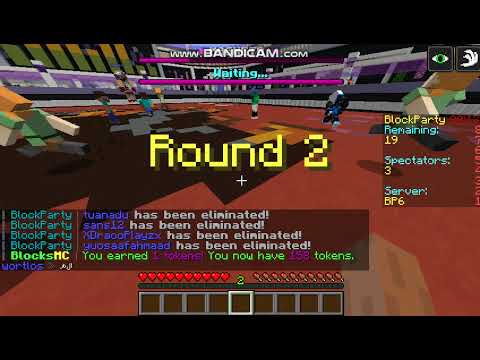 Minecraft Mini Game Bölüm 5 Block Party