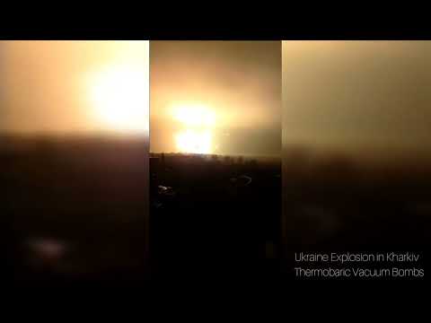 Ukraine Explosion in Kharkiv