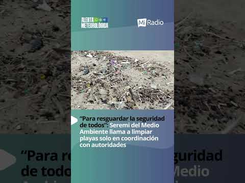 Los temporales y marejadas que afectaron a la Región de Coquimbo dejaron playas con gran cantidad…