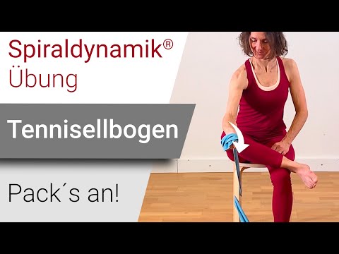 Spiraldynamik® Übung: Tennisellbogen (Epicondylitis lateralis)