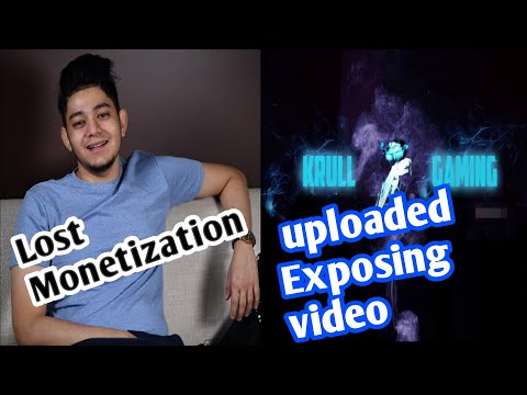 RAFSAN THE CHOTOBHAI LOST MONETIZATION | KRULL GAMING UPLOADED A EXPOSING VIDEO | #SOURCEMAN