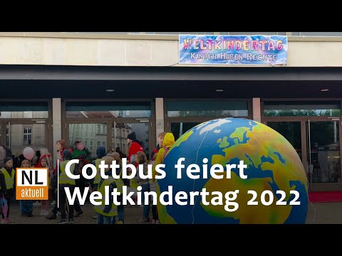 Cottbus | Weltkindertag 2022 gefeiert, Kinderkarawane, Kinderrechte & Mitmachaktionen