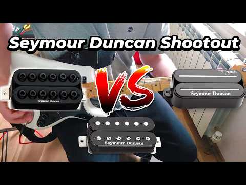Seymour Duncan Distortion vs Dimebucker vs Invader (Metal) #seymourduncan