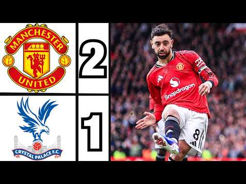 Manchester United vs Crystal Palace 2-1|All Goals & Highlights | MU / Man Utd Premier League 2025/26