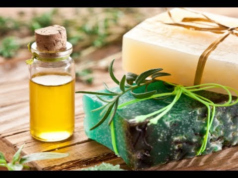 Natural soap with essential oils