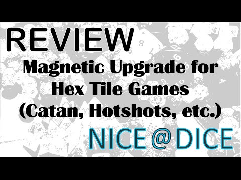 Review: Magnetic Upgrade for Hex Tile Games (Catan, Hotshots, etc.)