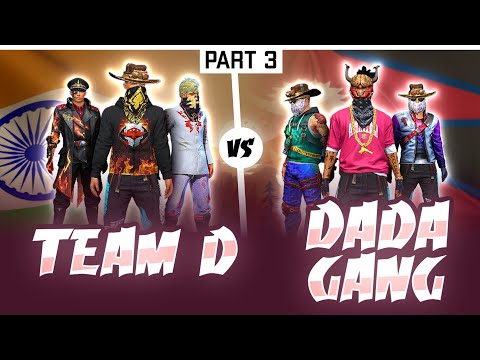 Team D Battles Out with DadaGang | India🇮🇳 vs Nepal🇳🇵|  Intense Fight |