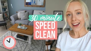 SPEED CLEANING POWER HALF HOUR | DAILY ROUTINE