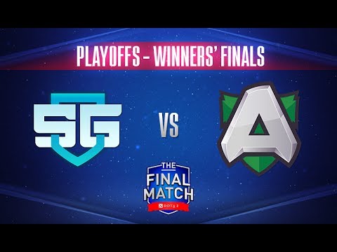 SG vs Alliance Game 2 - The Final Match 2017 Winners' Finals - @Fogged @Gareth