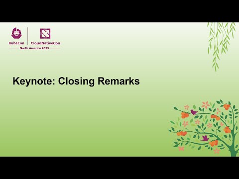 Keynote: Closing Remarks (ASL)