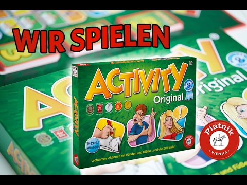 ACTIVITY - Explanatory Video & Rules (DE) - Party Game, Piatnik