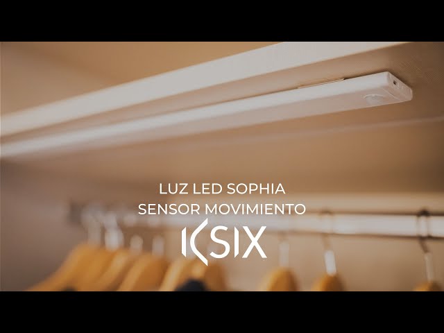 Striscia LED Ksix Sophia 200 Lumen con Sensore di Movimento e Batteria 60 cm Bianca video