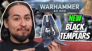 NEW BLACK TEMPLARS Models Coming to 40k!