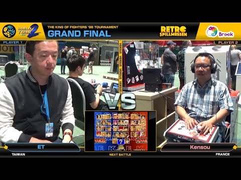 ET vs Kensou - KOF '98 Neo Geo World Tour Season 2 Norway Stop Grand Final