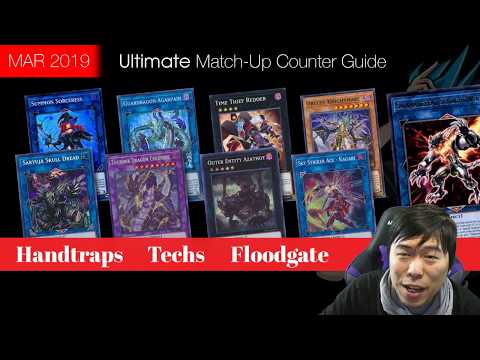 YU-GI-OH ULTIMATE Match Up Counter Chart - March 2019