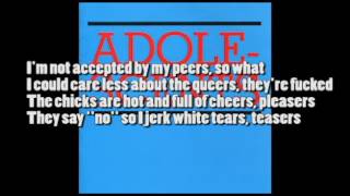 Adolescents Creatures w/ lyrics