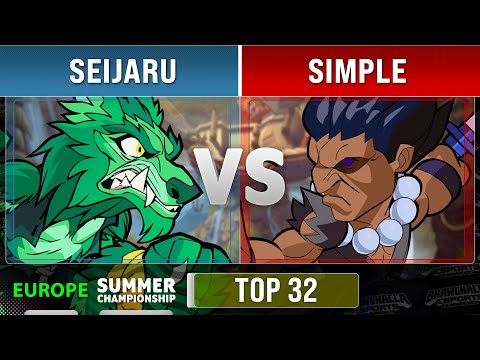 Seijaru VS simpLe - EU - Top 32 - Summer Championship 2022 - Singles