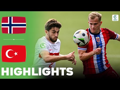 Turkey vs Norway | Highlights & Penalty Shootout | U19 European Championship Play-Off 25-07-2024
