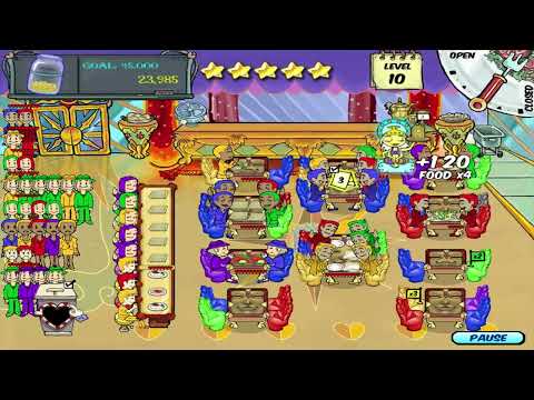 Diner Dash - Level #50 - Indian Restaurant X (Final Level)