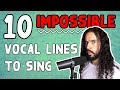 10 Impossible Vocal Lines To Sing
