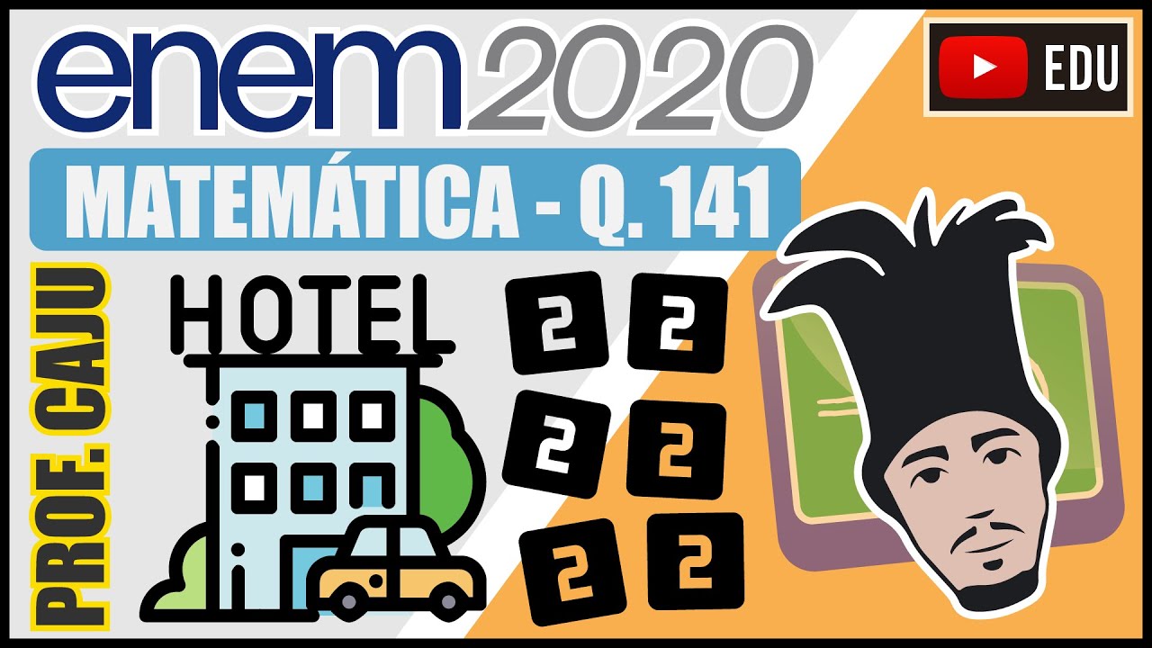 [ENEM 2020] 141 📘 CONTAGEM Um hotel de 3 andares está sendo construído. Cada andar terá 100